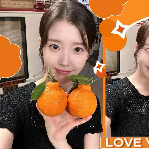 Behind-the-scenes cut of IU