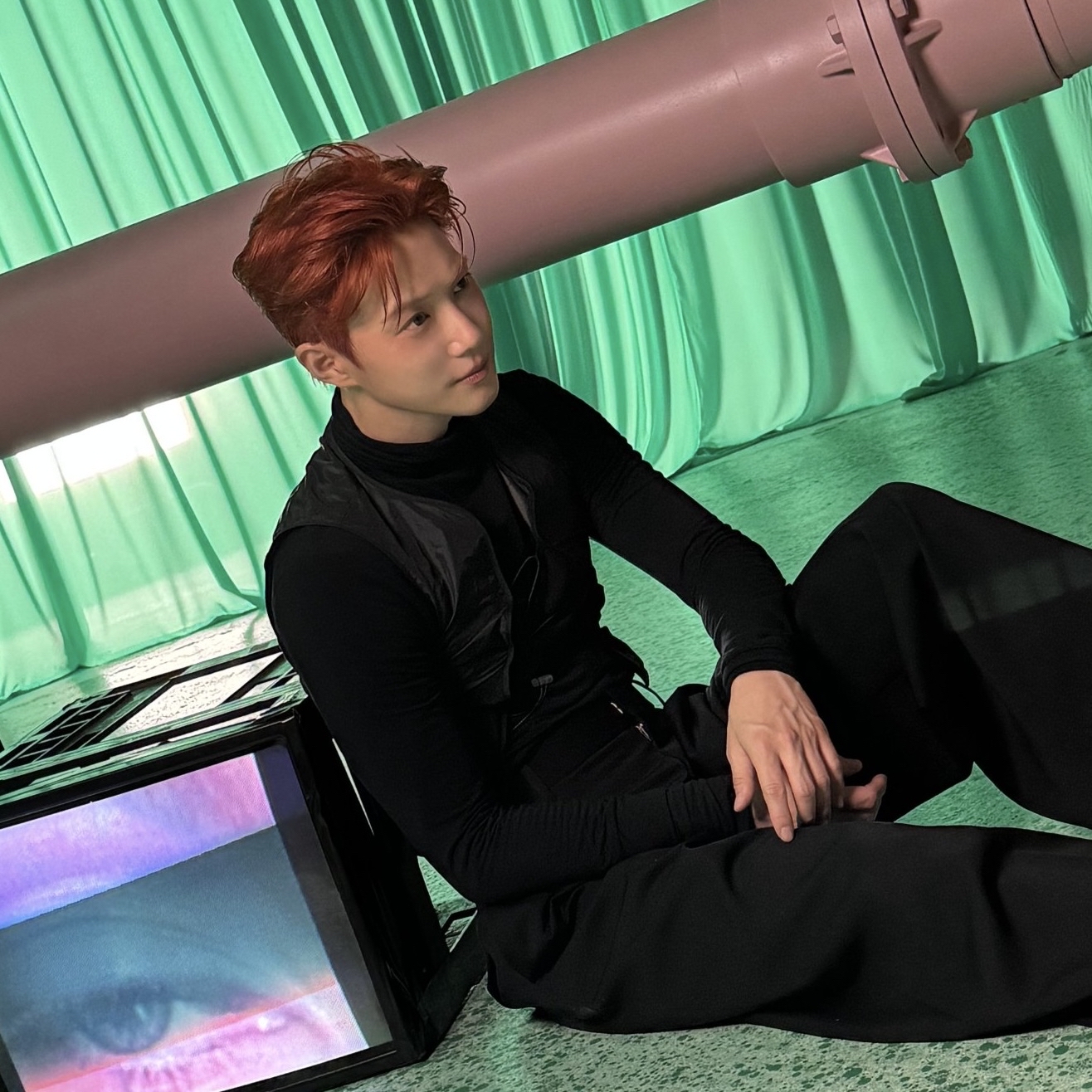 スホ (EXO)の舞台裏ショット