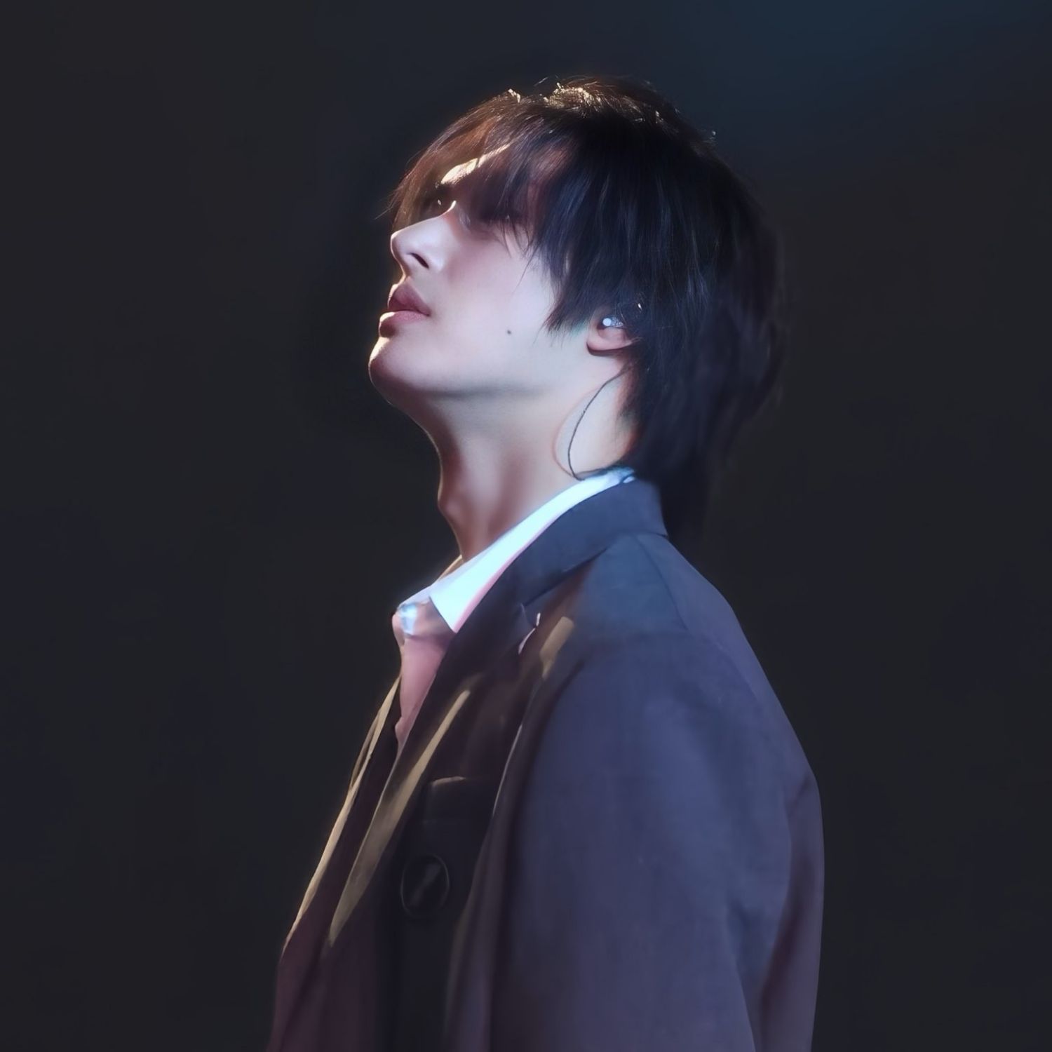 A moment captured by Mingi (ATEEZ)'s fan