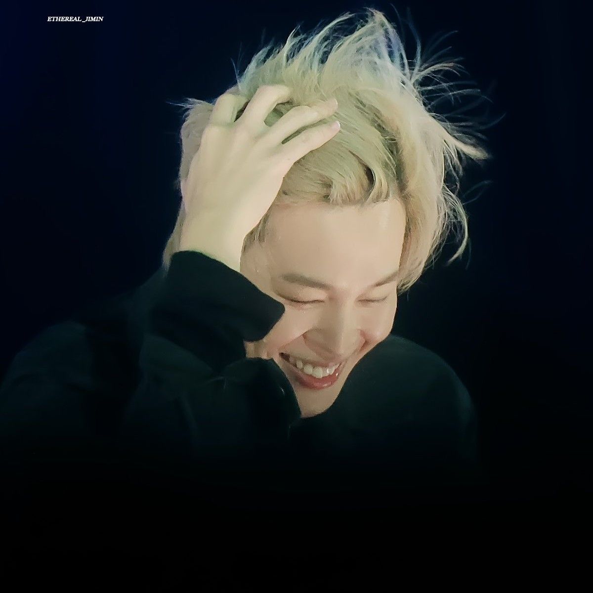 A moment captured by Jimin (BTS)'s fan