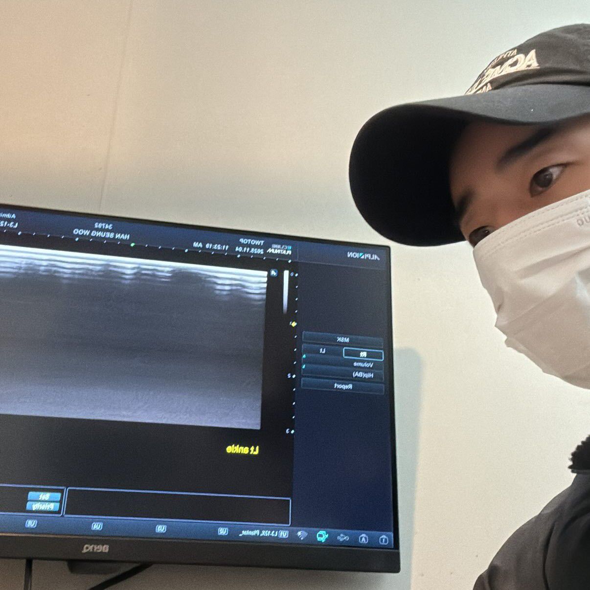 Recent activity shot of Han Seungwoo