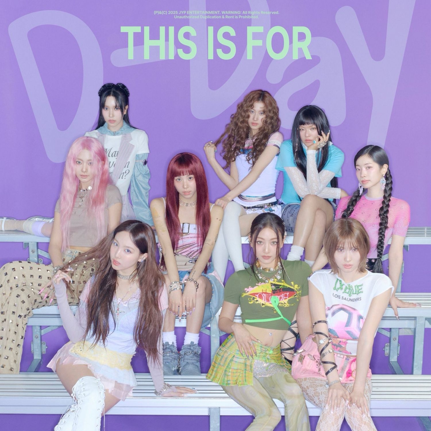 Recent activity shot of TWICE