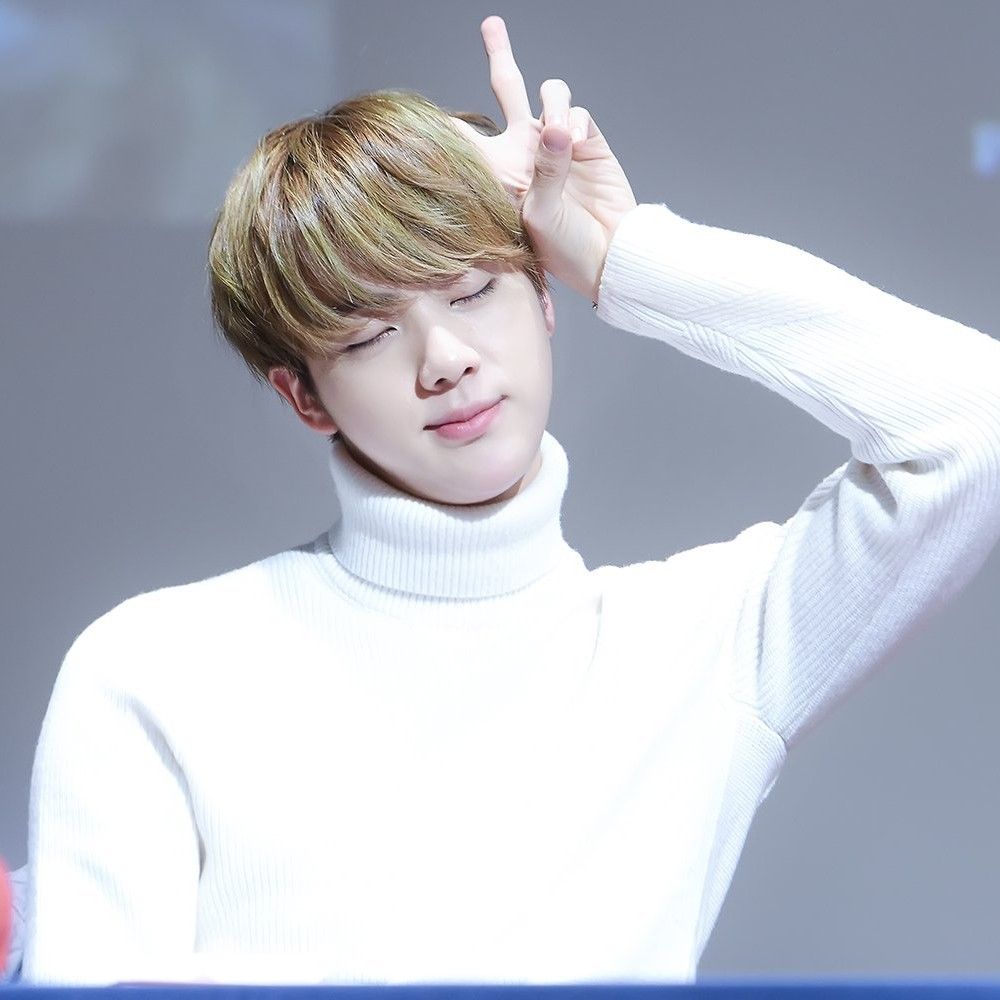 A moment captured by Jin (BTS)'s fan