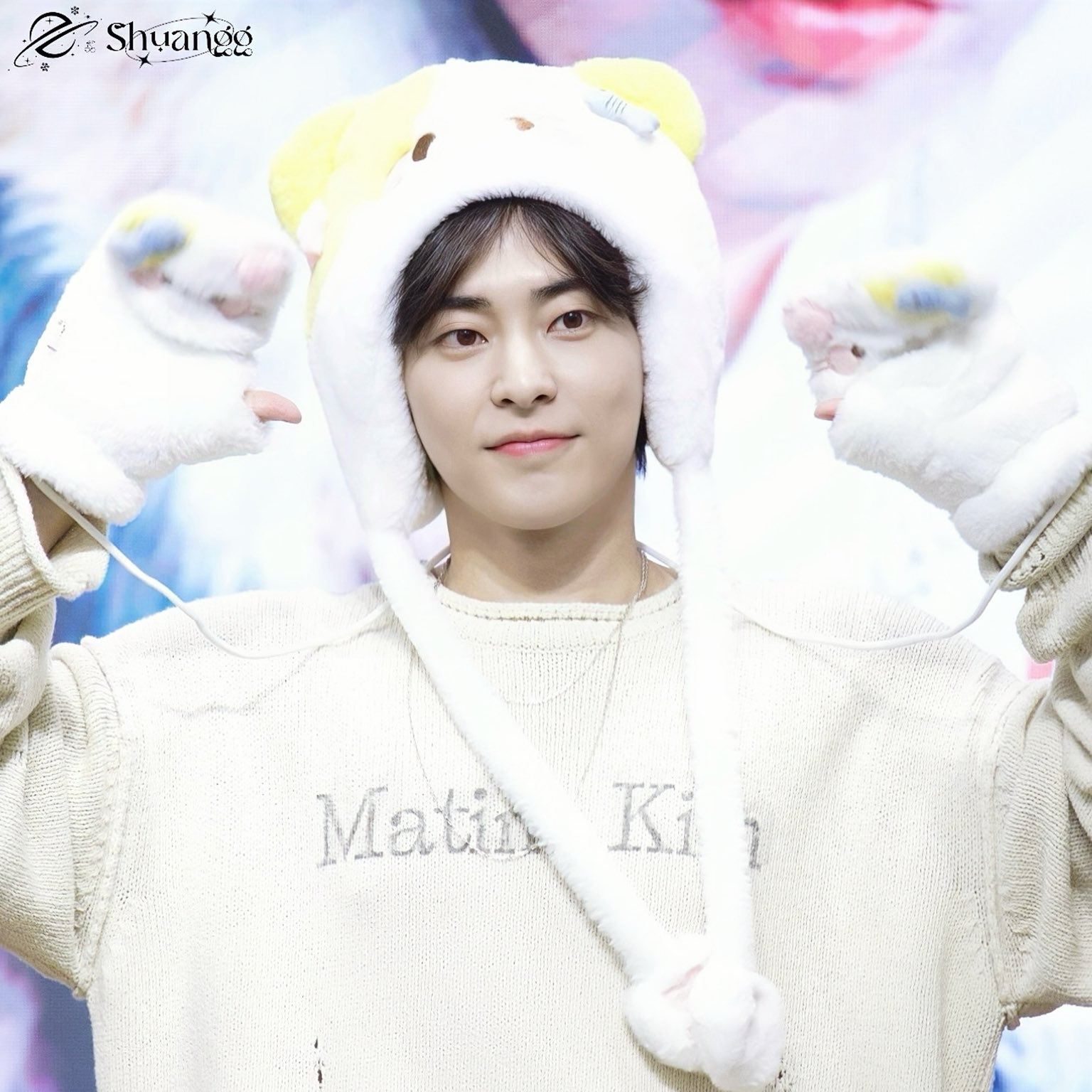 Recent activity shot of Xiumin (EXO)