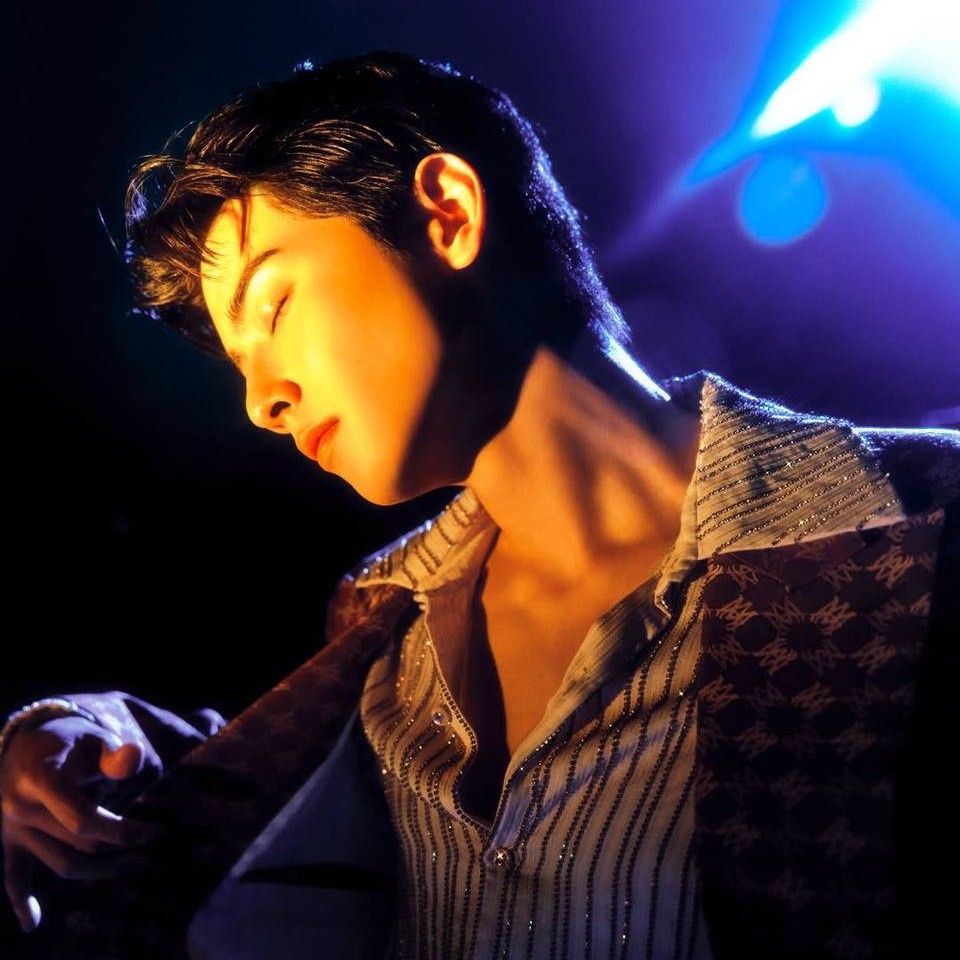 Recent activity shot of Eunwoo (ASTRO)