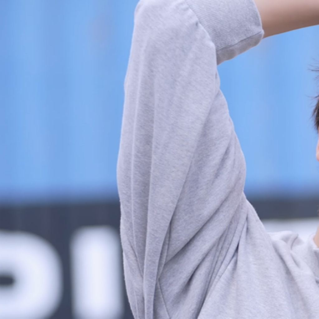 A moment captured by Hyunjae (THE BOYZ)'s fan