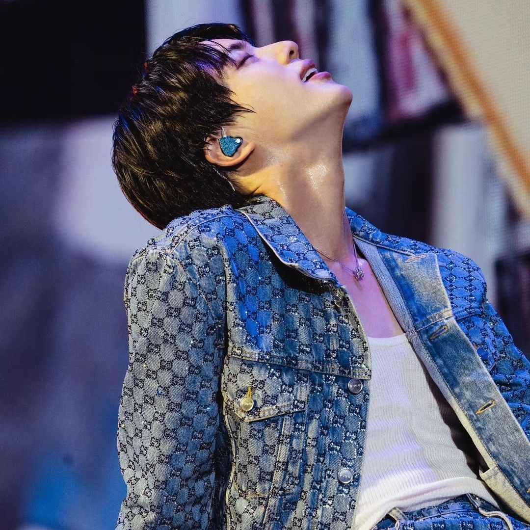 Recent activity shot of Jin (BTS)