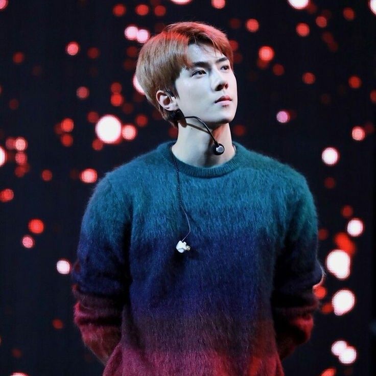 A moment captured by Sehun (EXO)'s fan