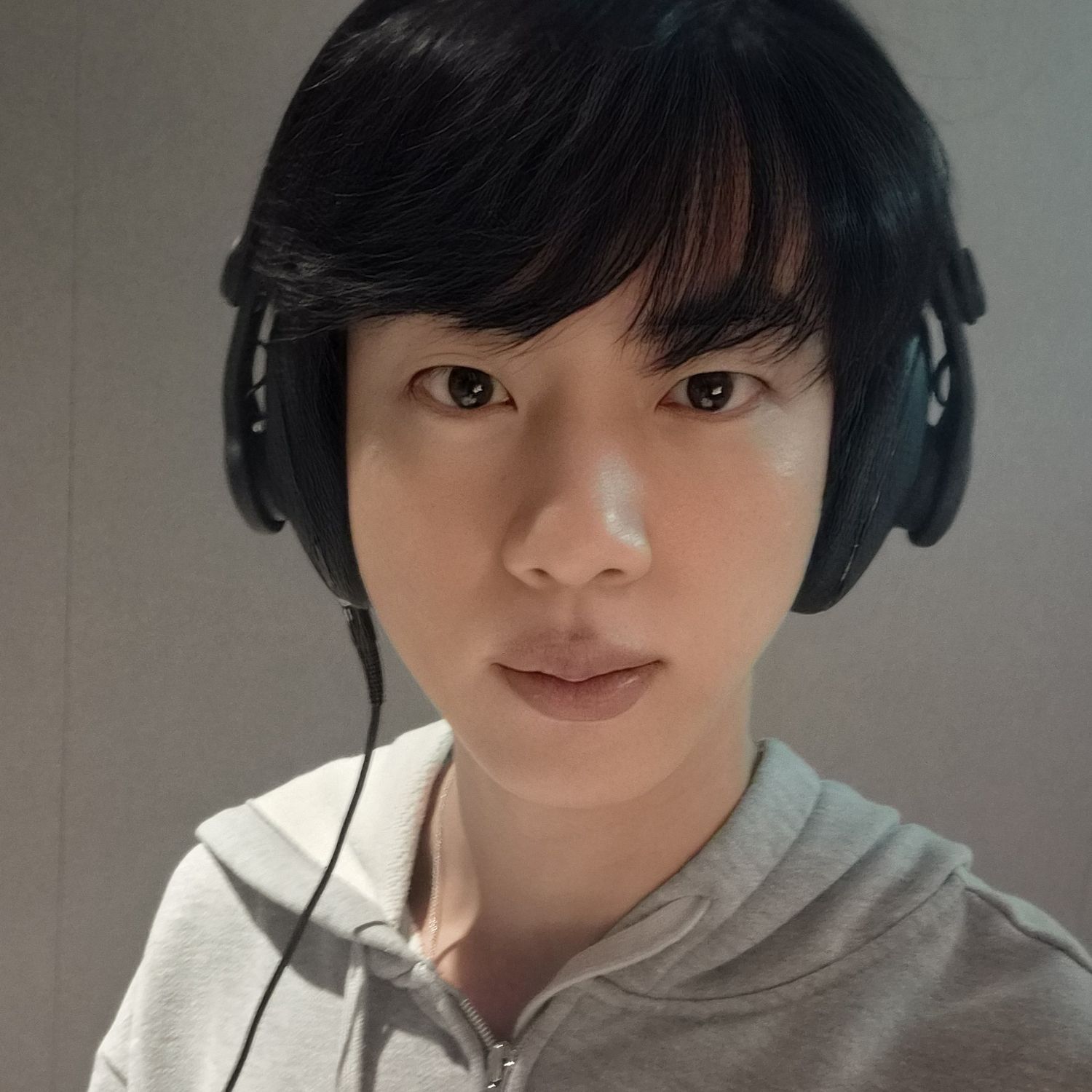Recent activity shot of Jin (BTS)