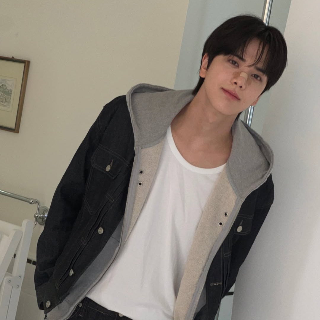 Recent activity shot of Younghoon (THE BOYZ)