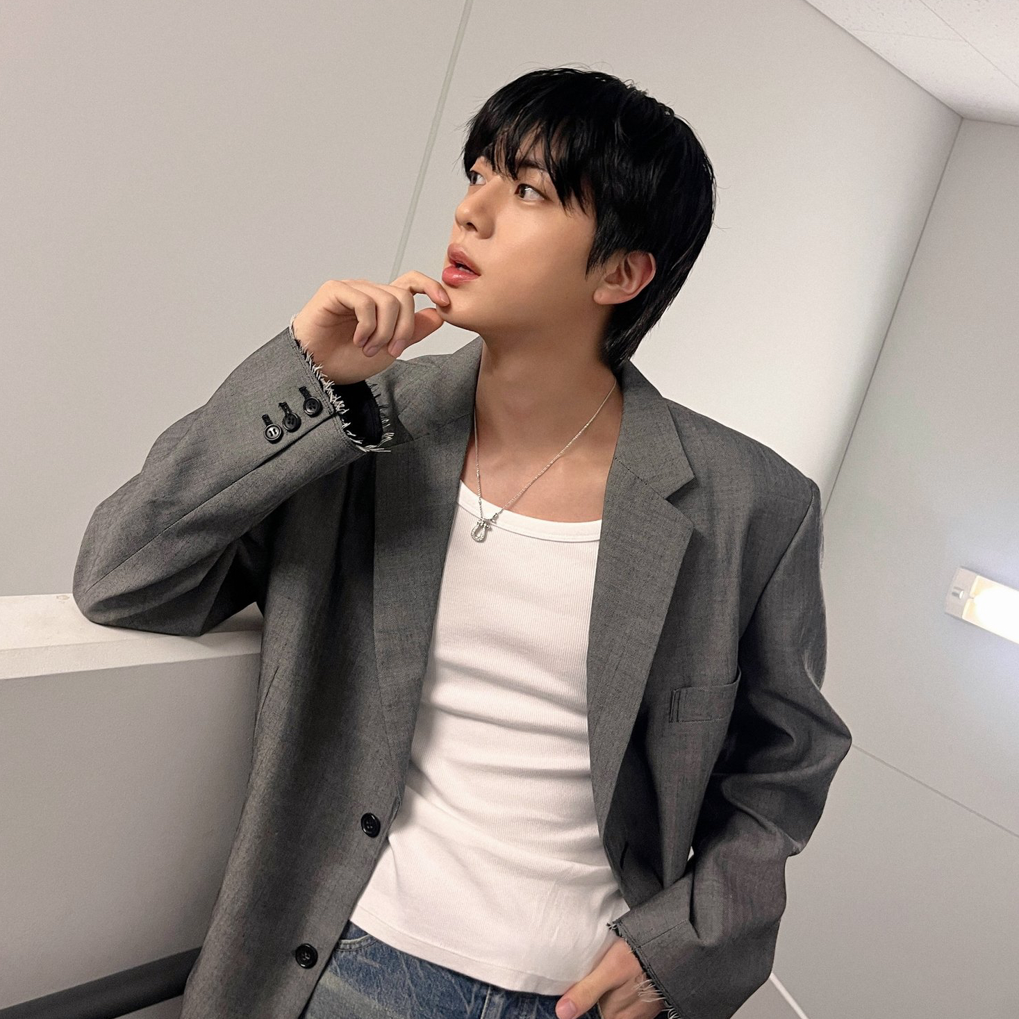 Latest photo of Jin (BTS)