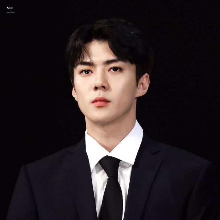 Behind-the-scenes cut of Sehun (EXO)