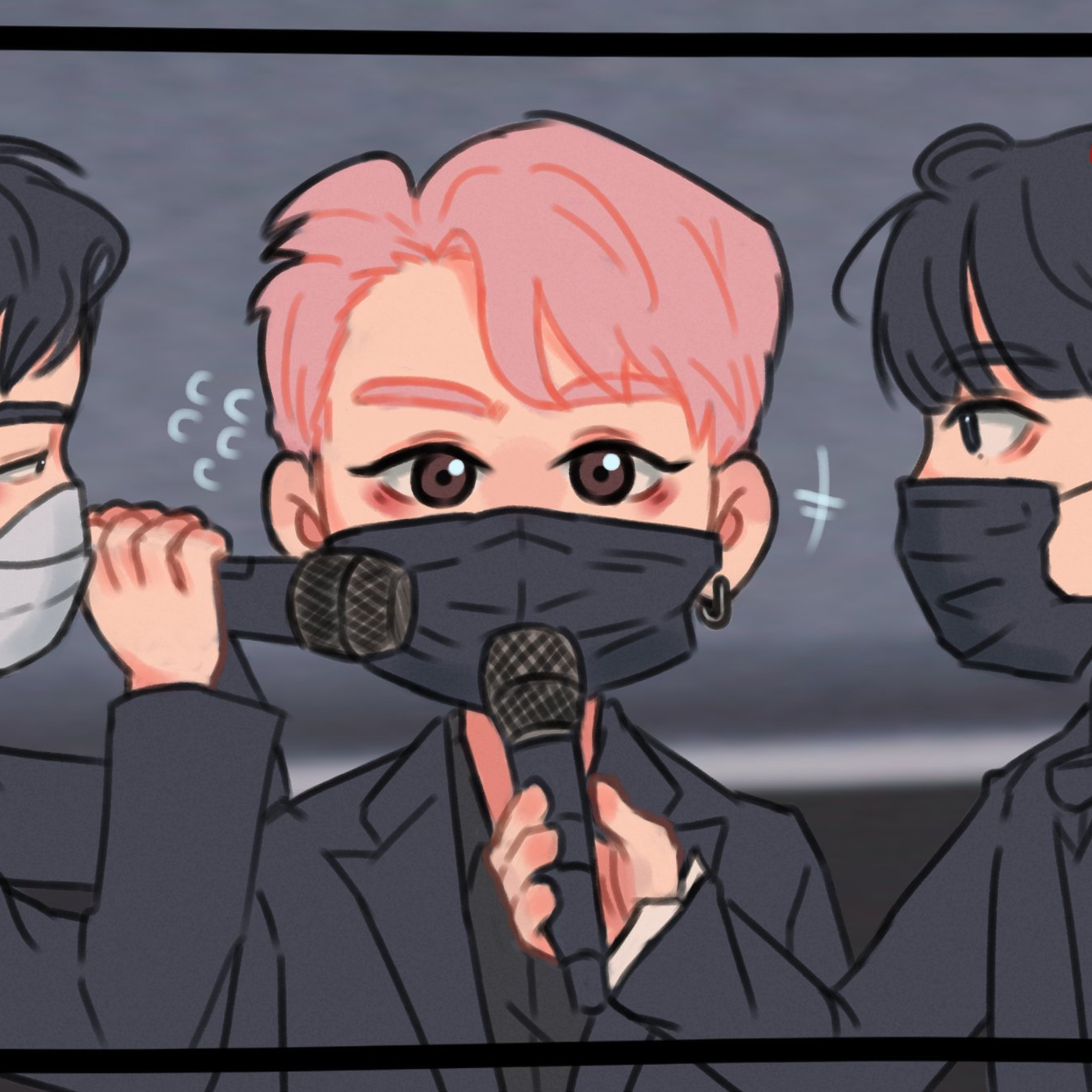 GOT7粉絲拍下的瞬間