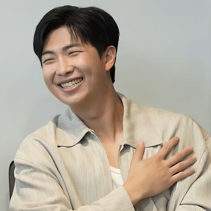 A moment captured by RM (BTS)'s fan