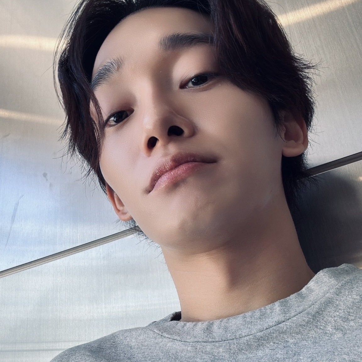 Recent activity shot of Chen (EXO)