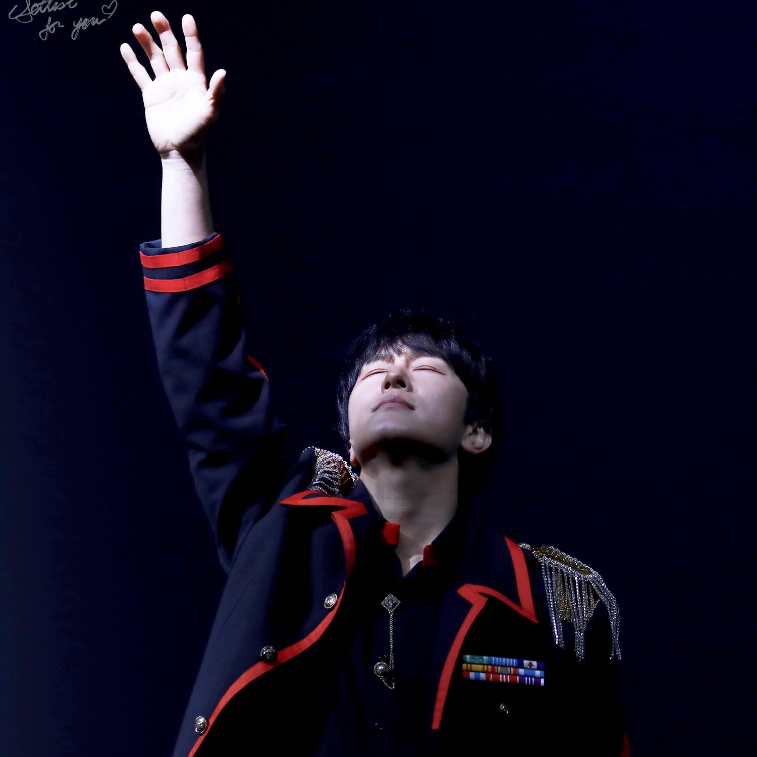 Recent activity shot of Kim Dongwan (SHINHWA)