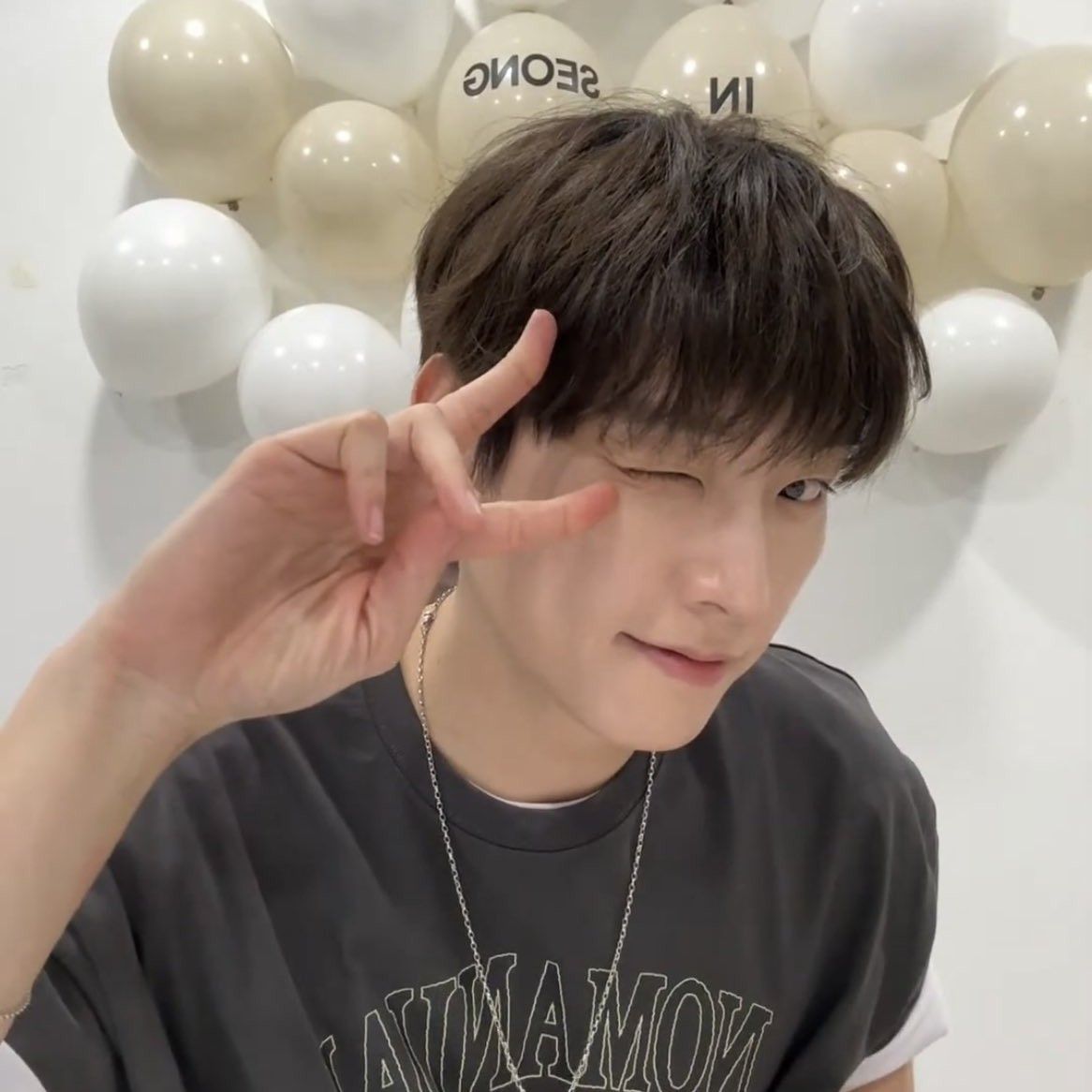 A moment captured by SF9's fan