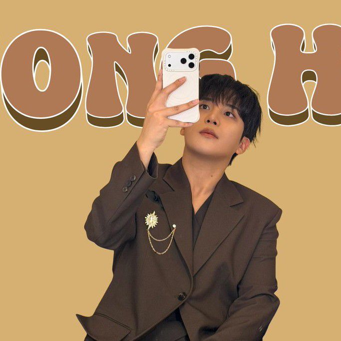 Recent activity shot of Jongho (ATEEZ)