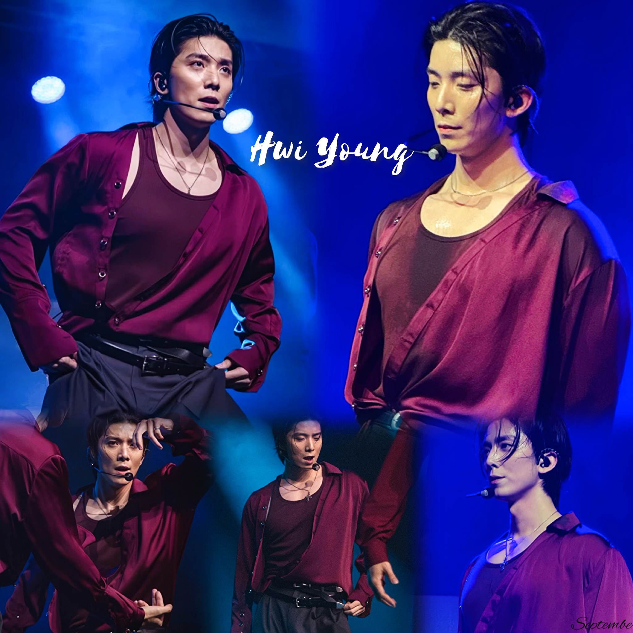 Recent activity shot of Hwiyoung (SF9)