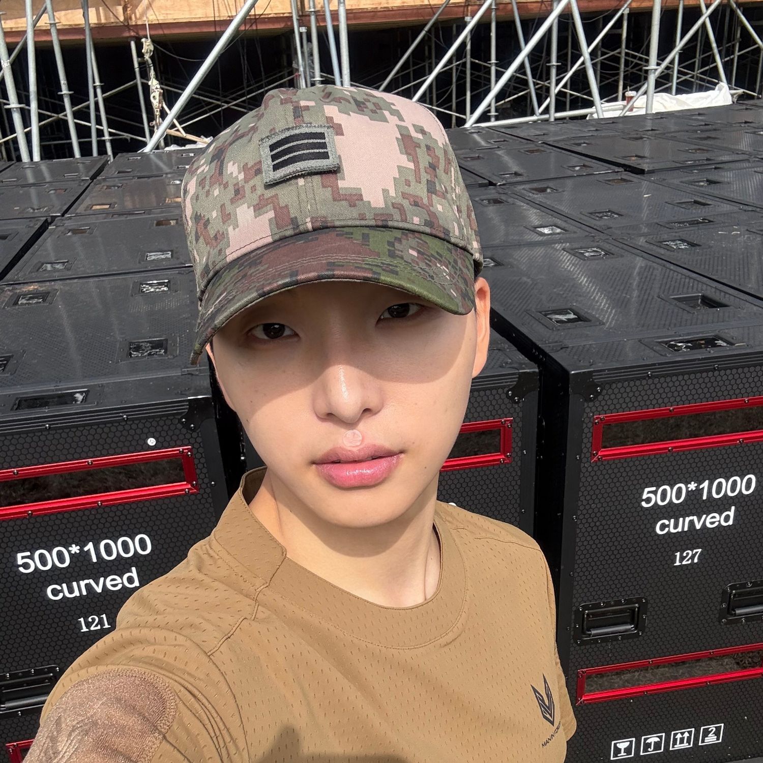 Momen yang diabadikan oleh penggemar Seoho (ONEUS)