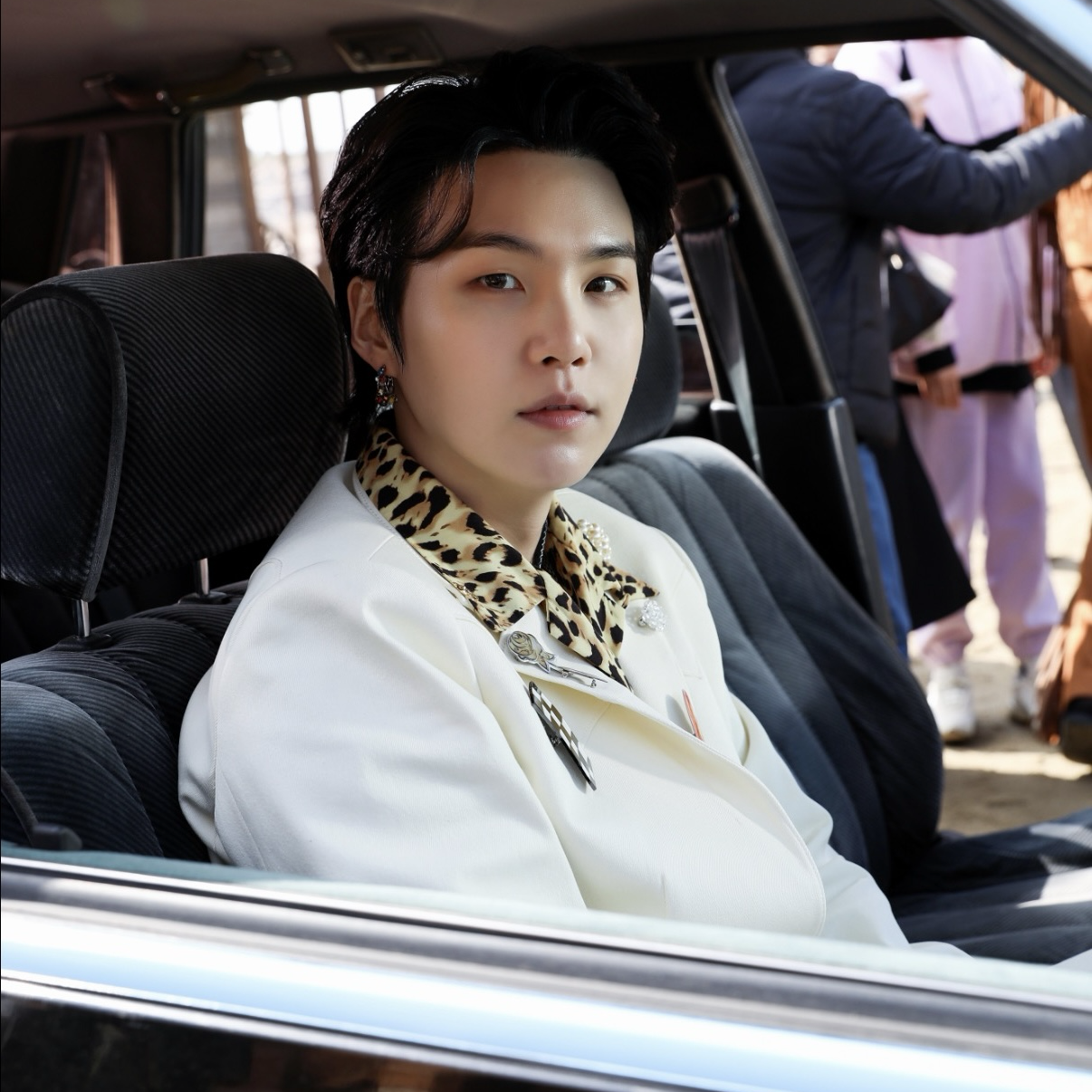 Recent activity shot of SUGA (BTS)