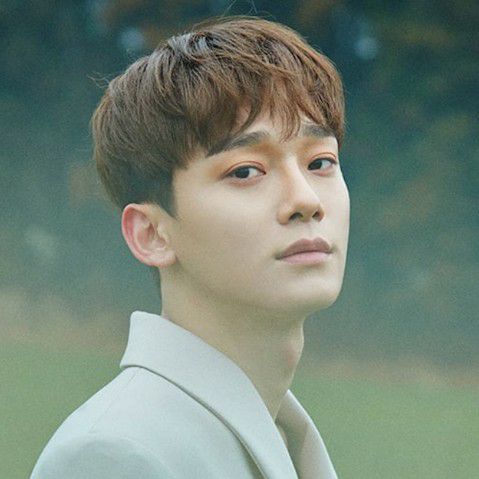 Recent activity shot of Chen (EXO)