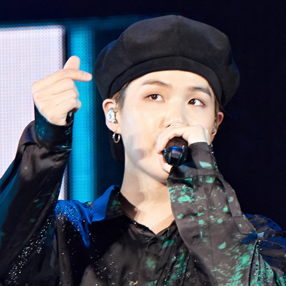 A moment captured by SUGA (BTS)'s fan