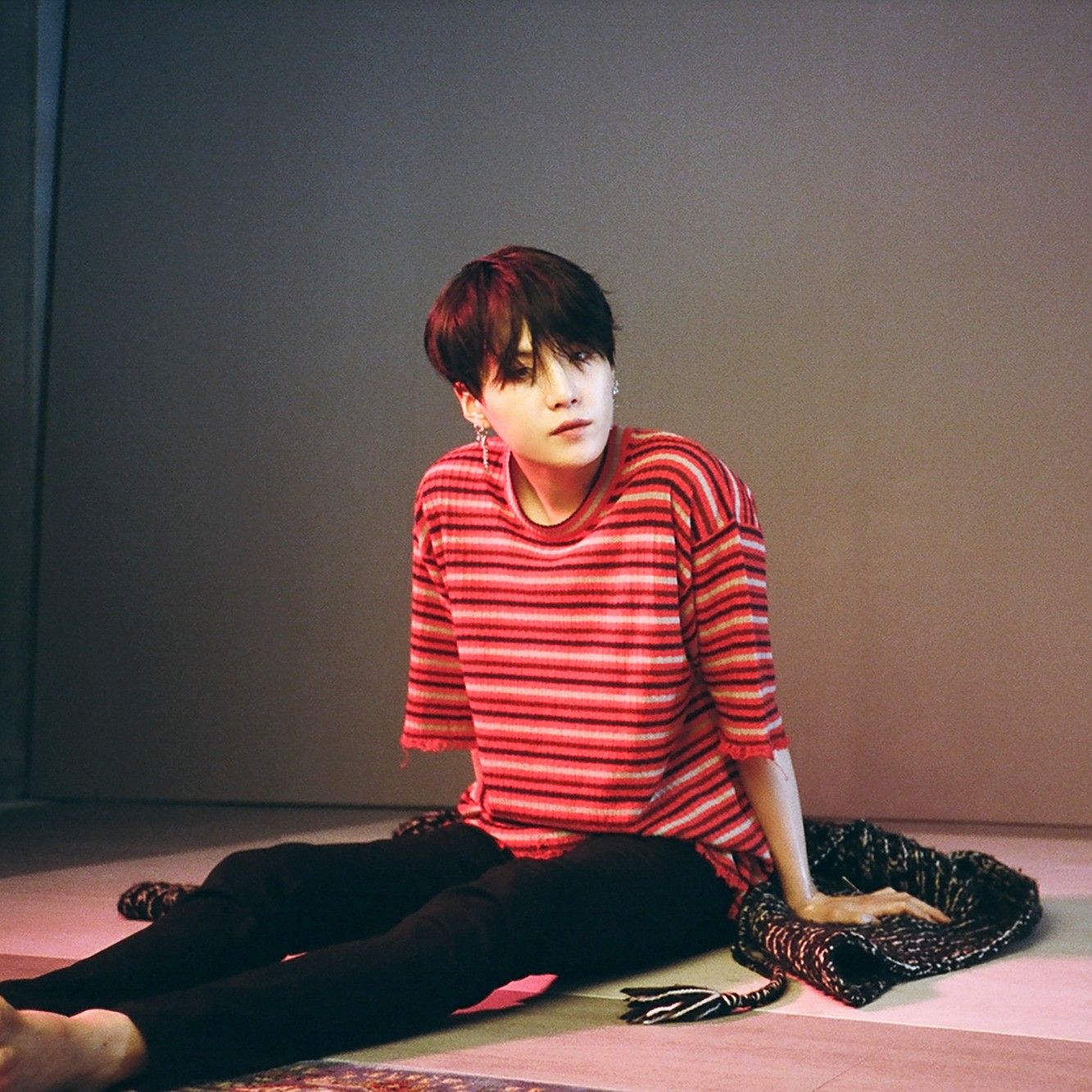 A moment captured by SUGA (BTS)'s fan