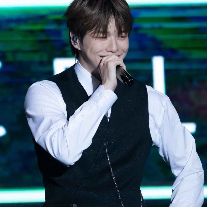 A moment captured by Kang Daniel's fan