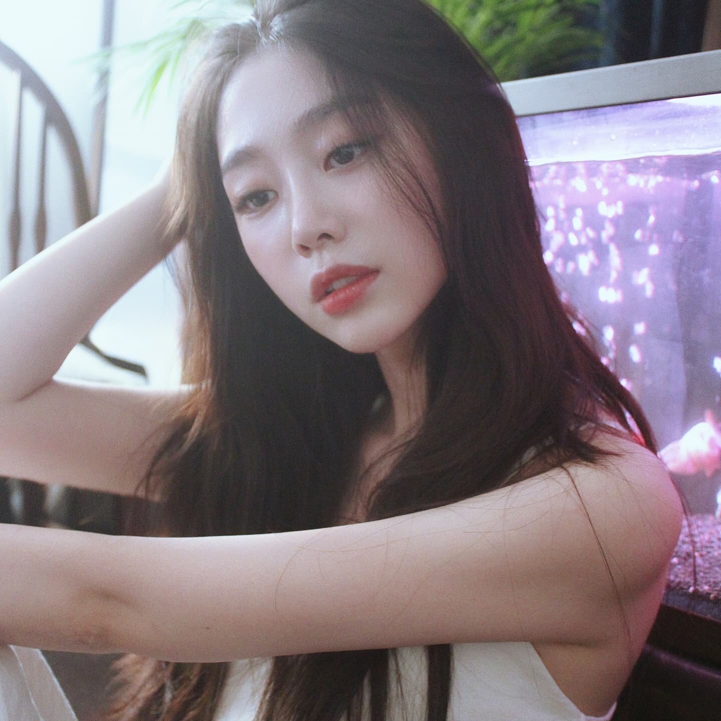 Recent activity shot of Seo Jisu (Lovelyz)