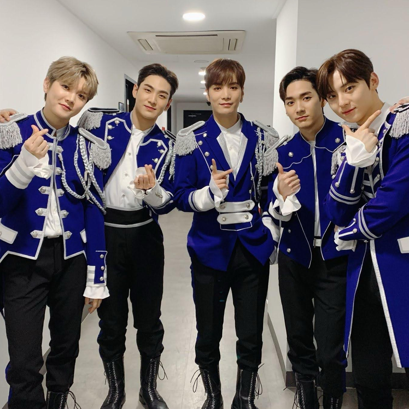 Recent activity shot of NU'EST