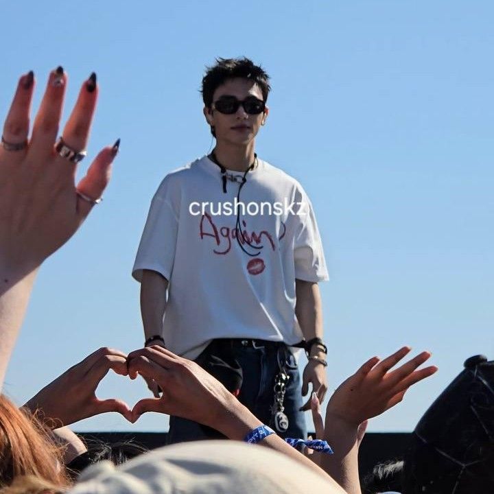 Behind-the-scenes cut of Hyunjin (Stray Kids)