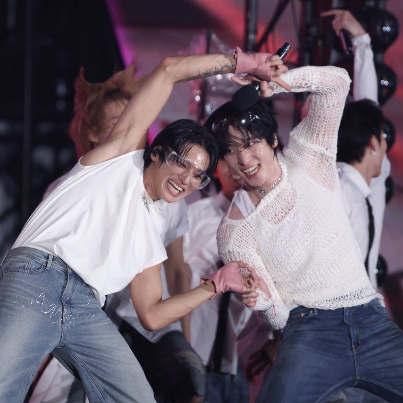 A moment captured by Wooyoung (ATEEZ)'s fan