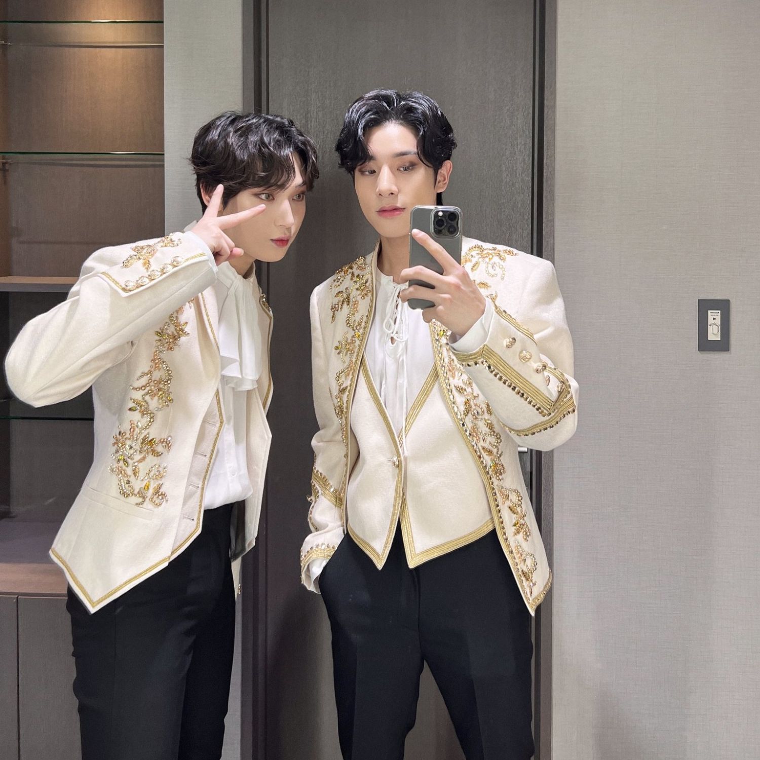 A moment captured by Jake (ENHYPEN)'s fan