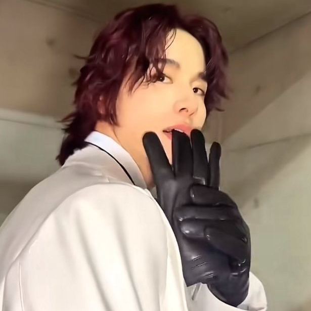 Recent activity shot of Sato Keigo (JO1)