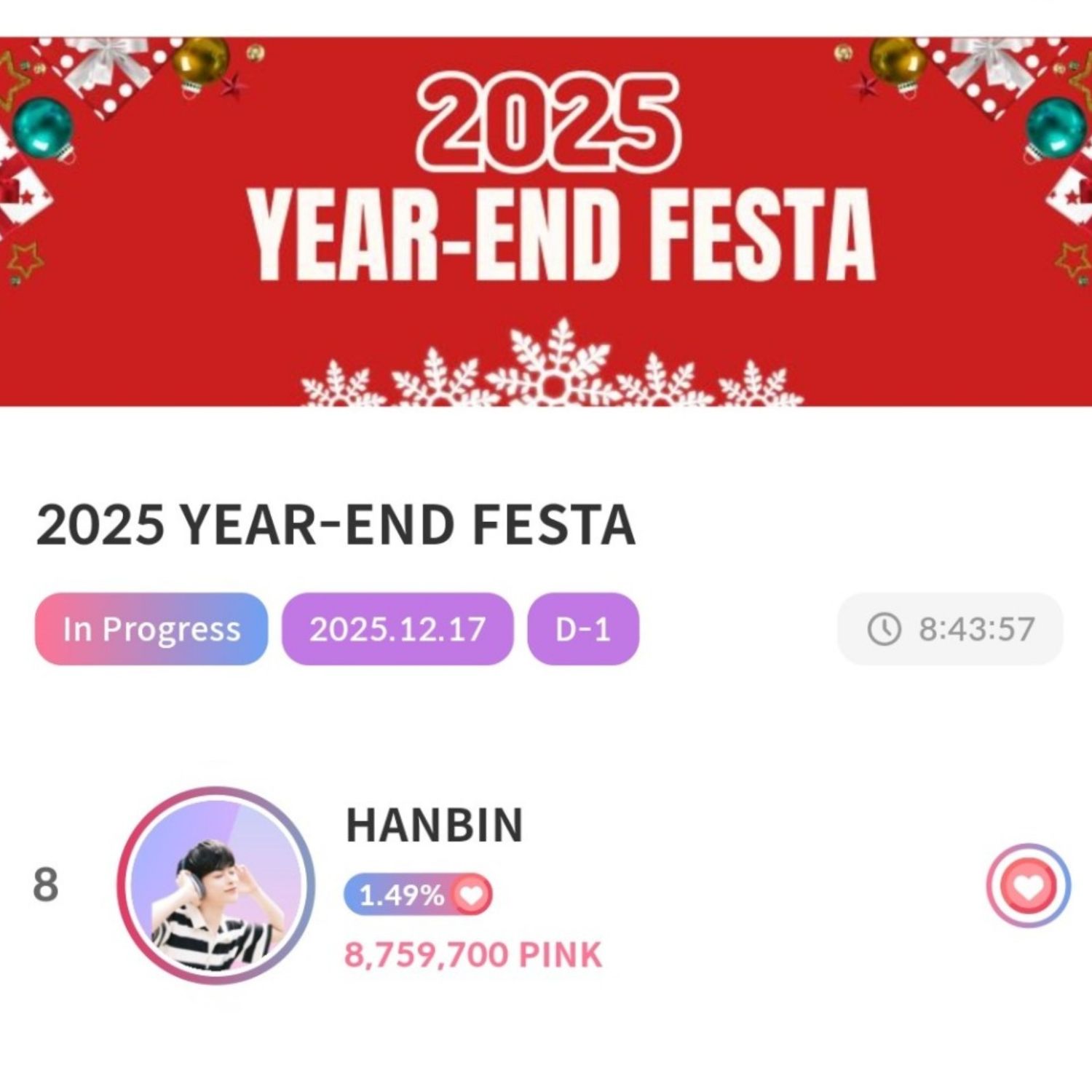 ハンビン (TEMPEST)の舞台裏ショット