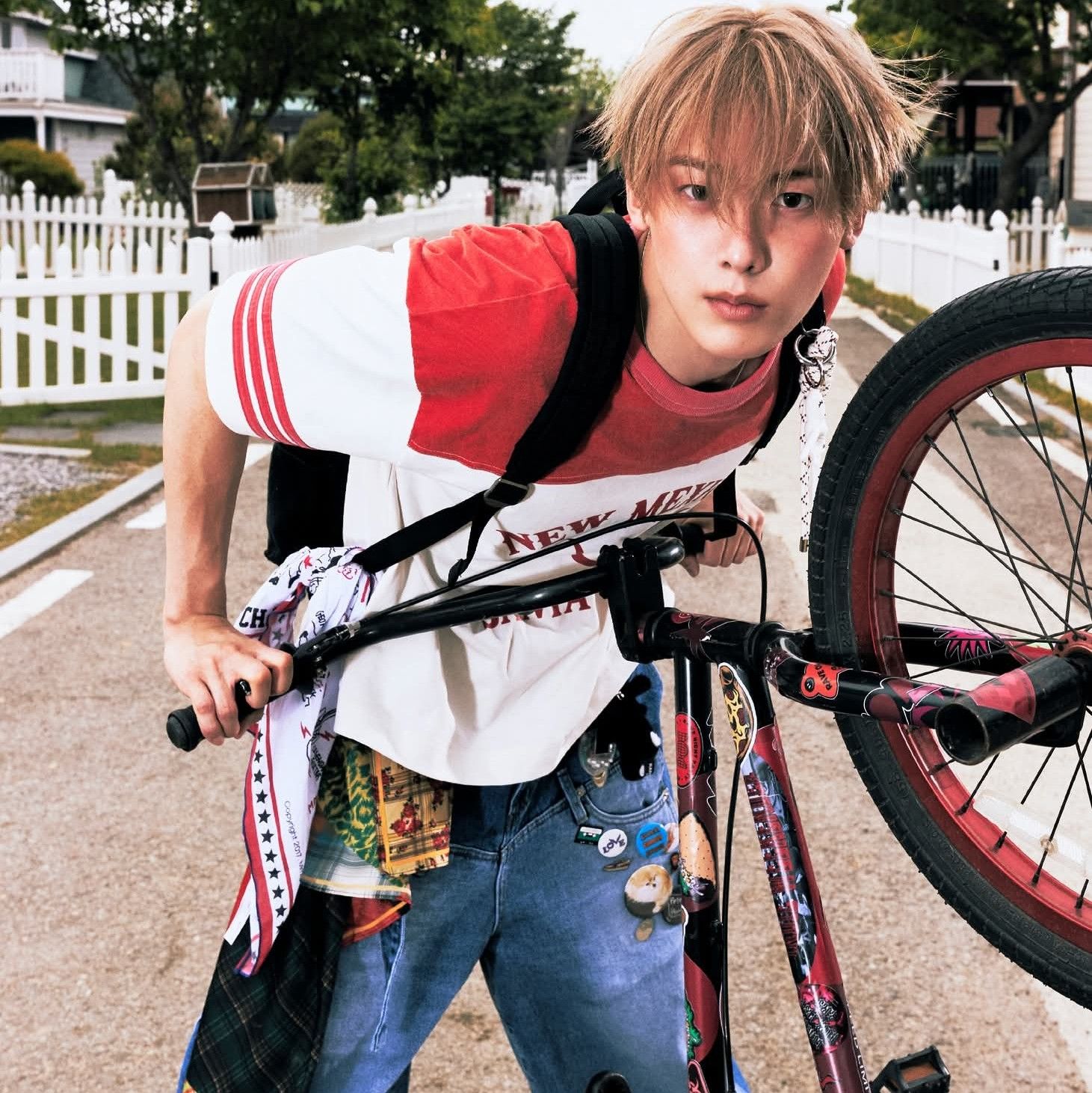 A moment captured by Sanha (ASTRO)'s fan