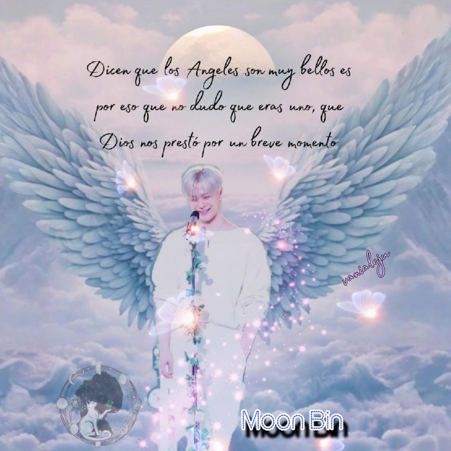 A moment captured by Moonbin (ASTRO)'s fan