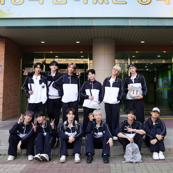 Recent activity shot of SEVENTEEN
