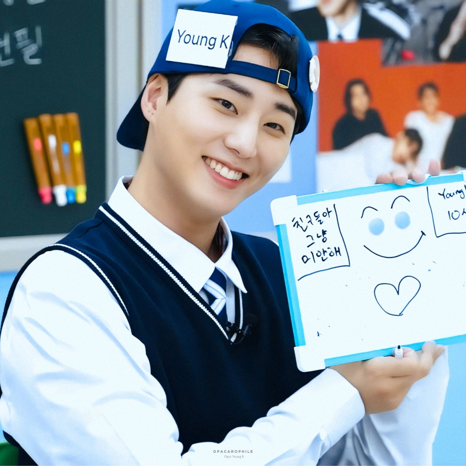 A moment captured by Young K (DAY6)'s fan