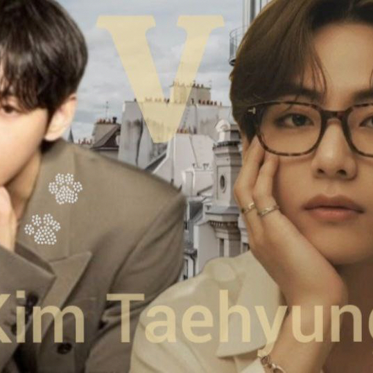 A moment captured by V (BTS)'s fan