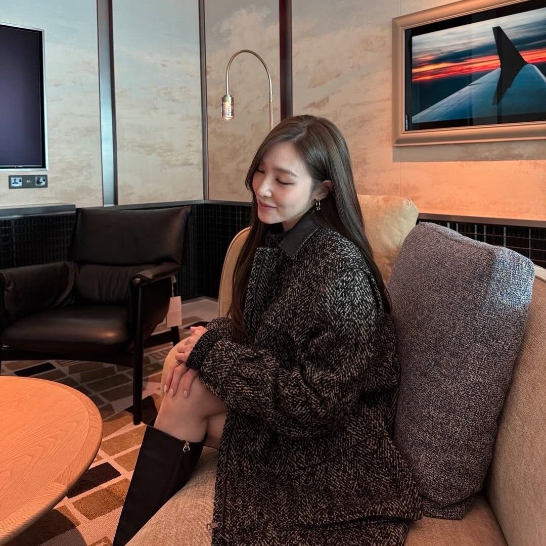 A moment captured by Tiffany Young (Girls' Generation)'s fan