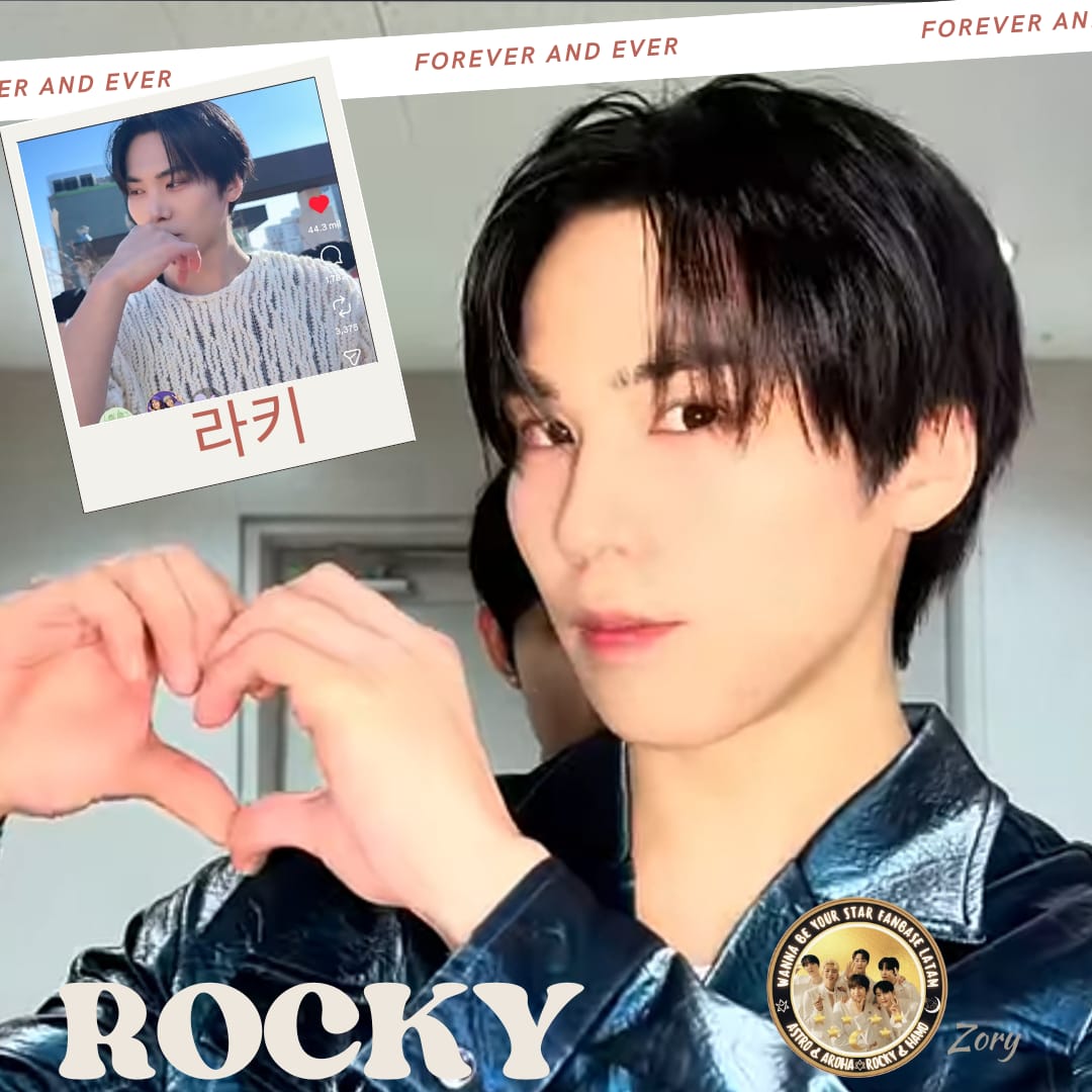 A moment captured by Rocky's fan