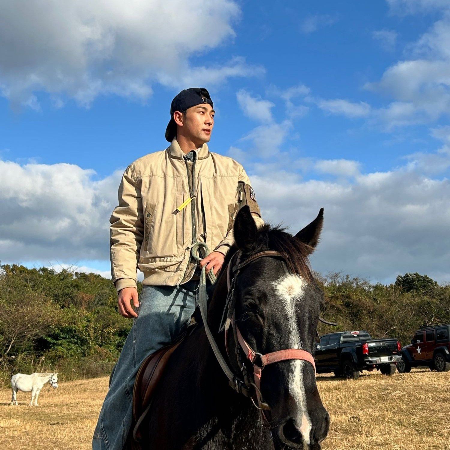 白虎粉丝拍下的瞬间