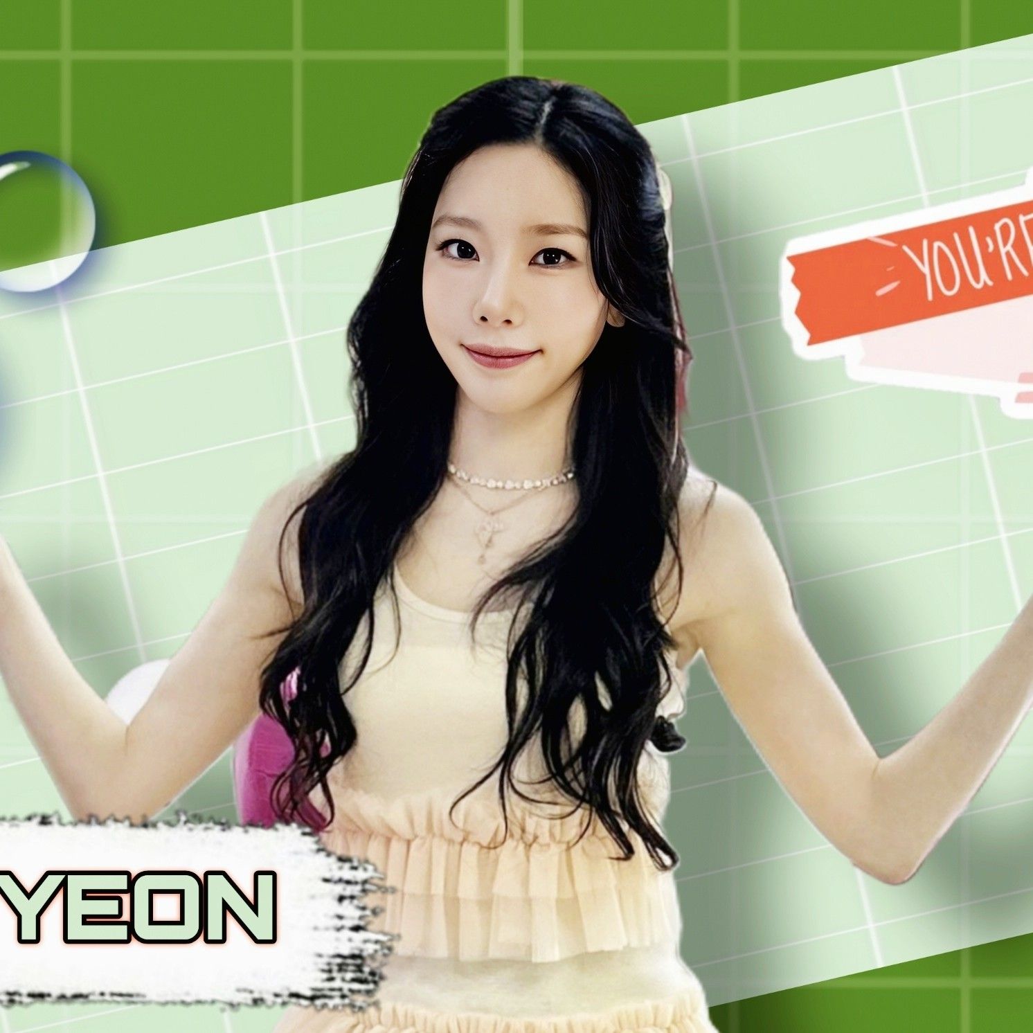 Latest photo of Taeyeon (Girls' Generation)