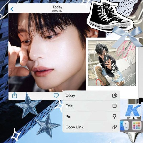Signature photo of Kim Jiwoong (ZEROBASEONE) capturing their charm