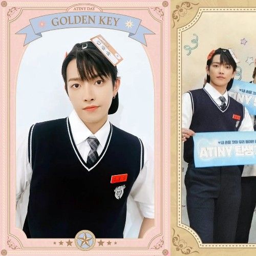 Behind-the-scenes cut of Hongjoong (ATEEZ)