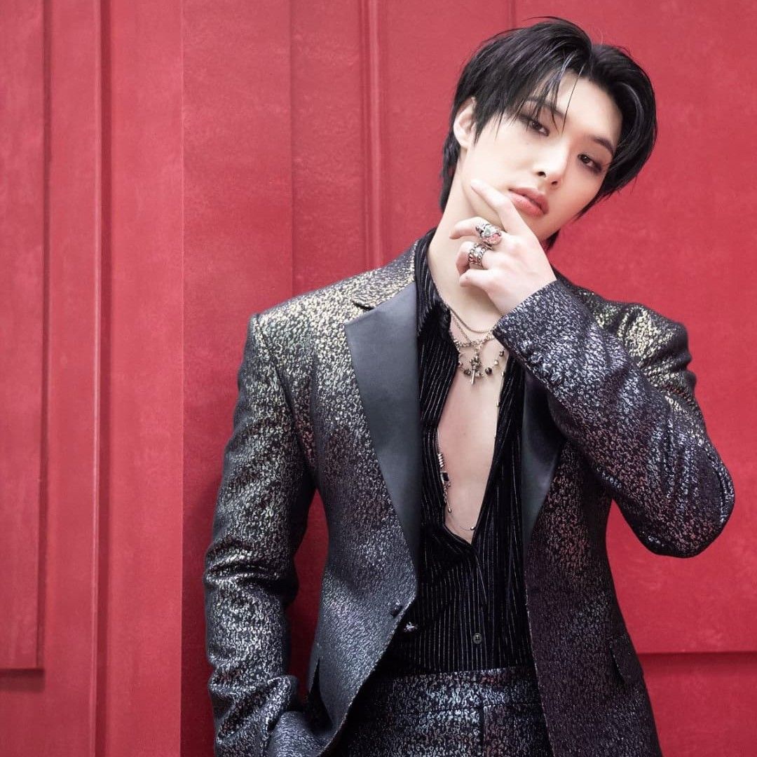 A moment captured by Mingi (ATEEZ)'s fan