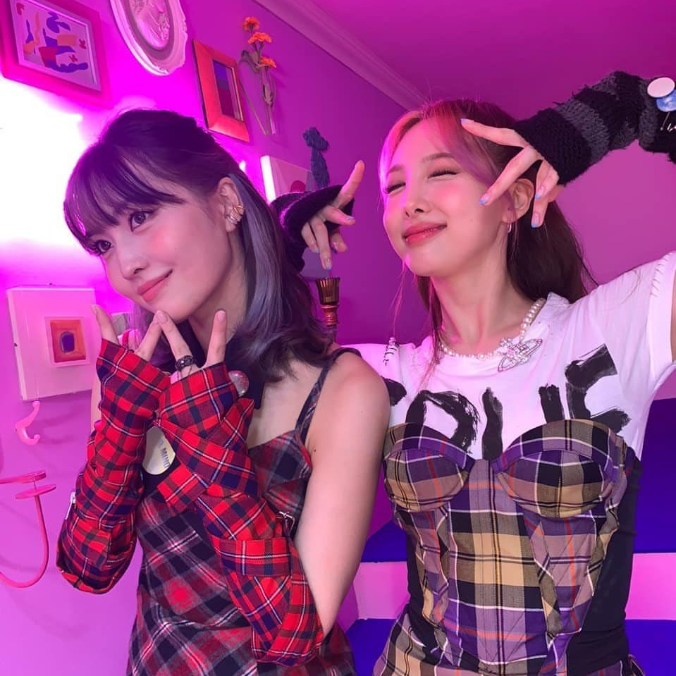 Momo (TWICE)粉絲拍下的瞬間
