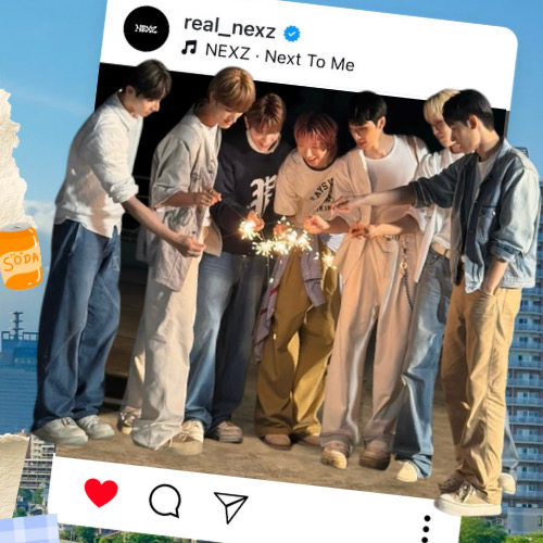 Recent activity shot of Hyui (NEXZ)